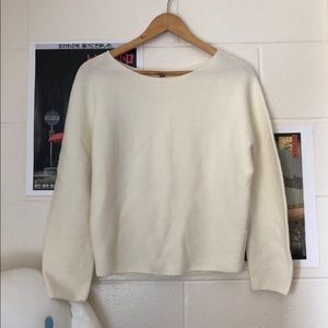 Cream Uniqlo Sweater